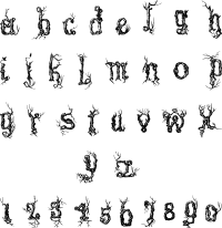 Vintage English Alphabet 30