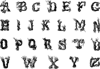 Vintage English Alphabet 33