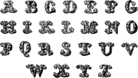 Vintage English Alphabet 35