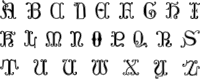 Vintage English Alphabet 37