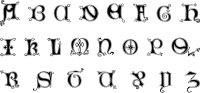 Vintage English Alphabet 38