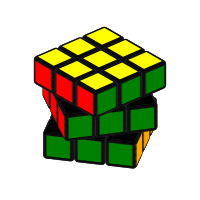 Animated Rubik's Cube