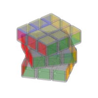 Animated Rubik's Cube