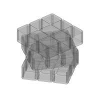 Animated Rubik's Cube