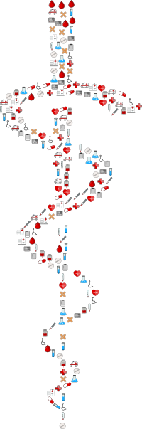 Staff Of Asclepius Medical Icons