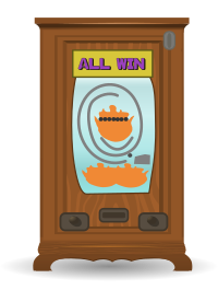 Allwin Wooden Slot Machine
