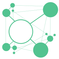 Connected circles network
