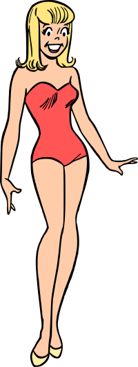 Swimsuit model
