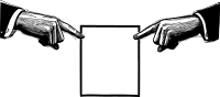 Two Hands Point Frame