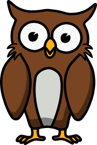 Cartoon owl