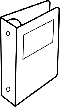 Cartable à anneaux / Binder