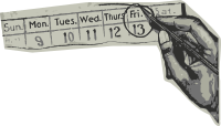 Friday the 13th Calendar