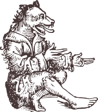 Man with a dog head