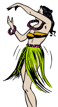Hula Dancer - Colour Remix