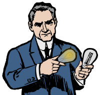 Lightbulb Scientist
