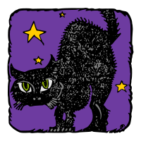 Black Cat - Colour Remix