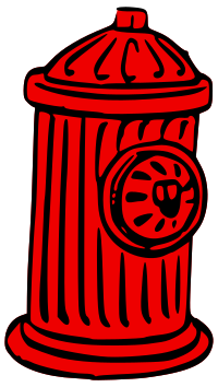 US Fire Hydrant—Colored