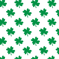 Green clover pattern background
