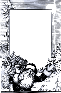 Santa Frame