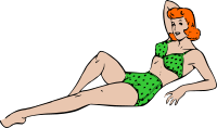 Retro bikini