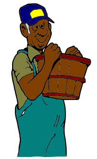 farmer with basket (dark skin vers)