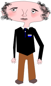 Bald Man Cartoon
