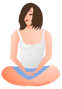 Lady in Meditation