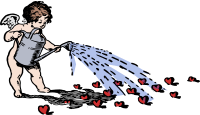 Cupid Watering Hearts - Colour Remix