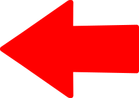 Straight Red Arrow Left