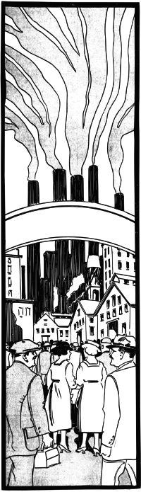 Workers and a Factory