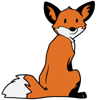 Cute Cartoon Fox - Colour Remix