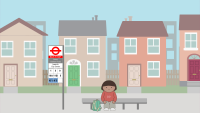 Waiting for the bus