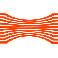 Stripes on white background