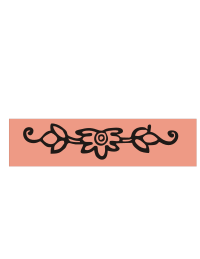 Vintage Floral Flourish 1875 British Library remix 3