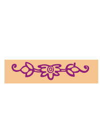Vintage Floral Flourish 1875 British Library remix II 
