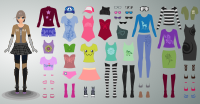 Anime Doll to Dress - Fashion