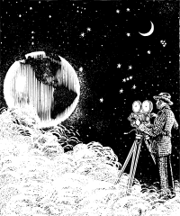 Man Films Earth