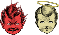 Angel and Demon - Colour Remix