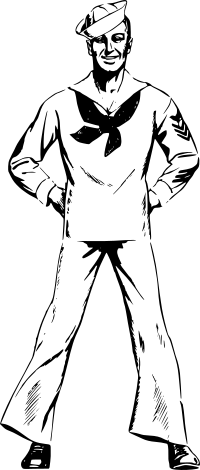 Navy man