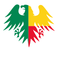 Benin flag eagle crest