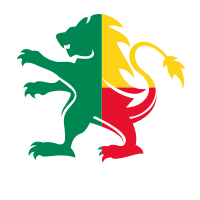 Benin flag lion emblem