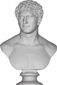 Marcus Antonius Bust 3D