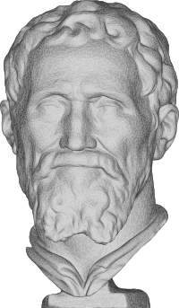 Michelangelo Bust 3D