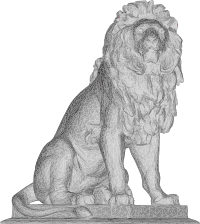 Viennese Lion 3D