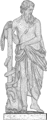 Asclepius 3D Wireframe