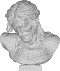 Donatello's Christ Bust 3D