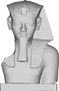Amenhotep III Bust 3D