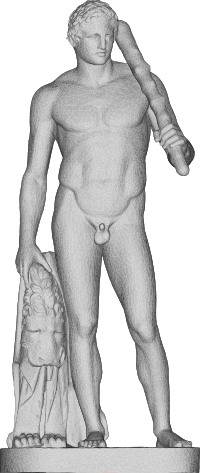 Hercules With Lion Pelt 3D