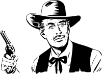 Man with gun