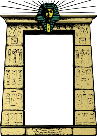 Classic Egptian Frame - Colour Remix
